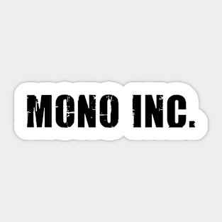 Mono Inc Sticker